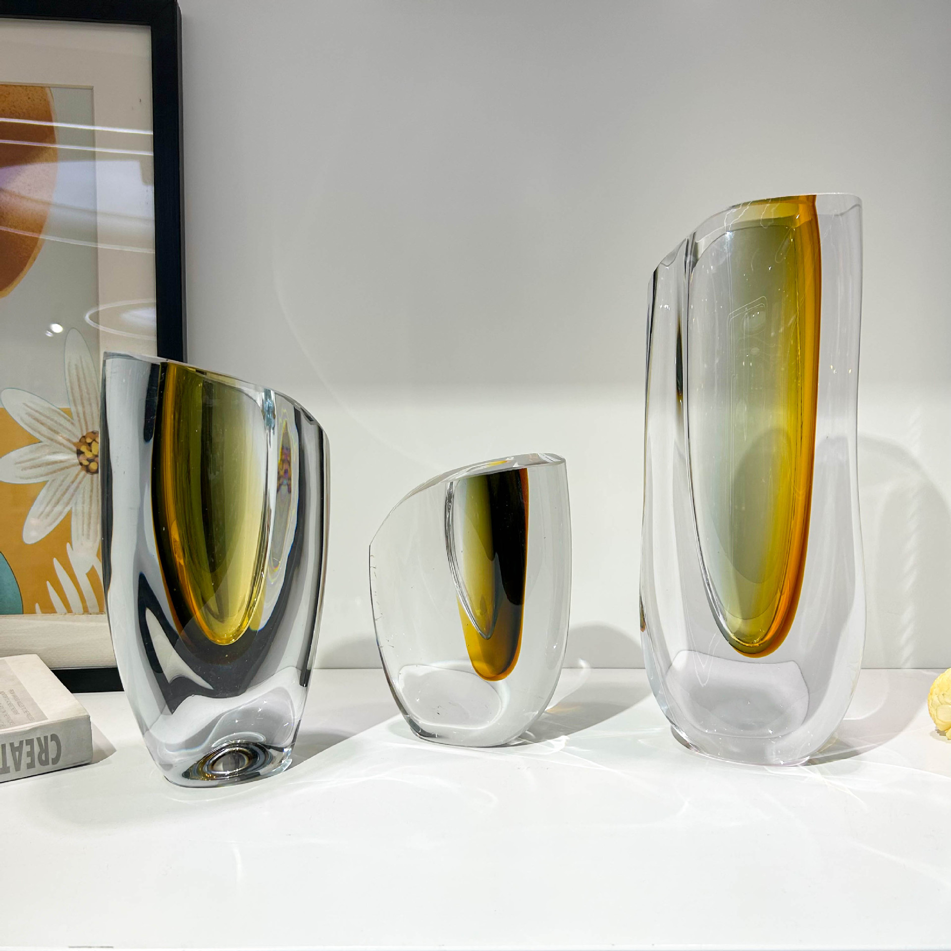 แจกันงานฝีมือเคลือบทองเรียบหรู - Home Decor Exhibition บทวิจารณ์และราคา