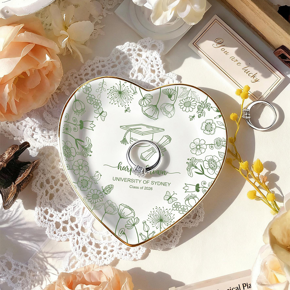ถาดใส่เครื่องประดับเซรามิกแบบส - Ceramic Trinket Dish บทวิจารณ์และราคา