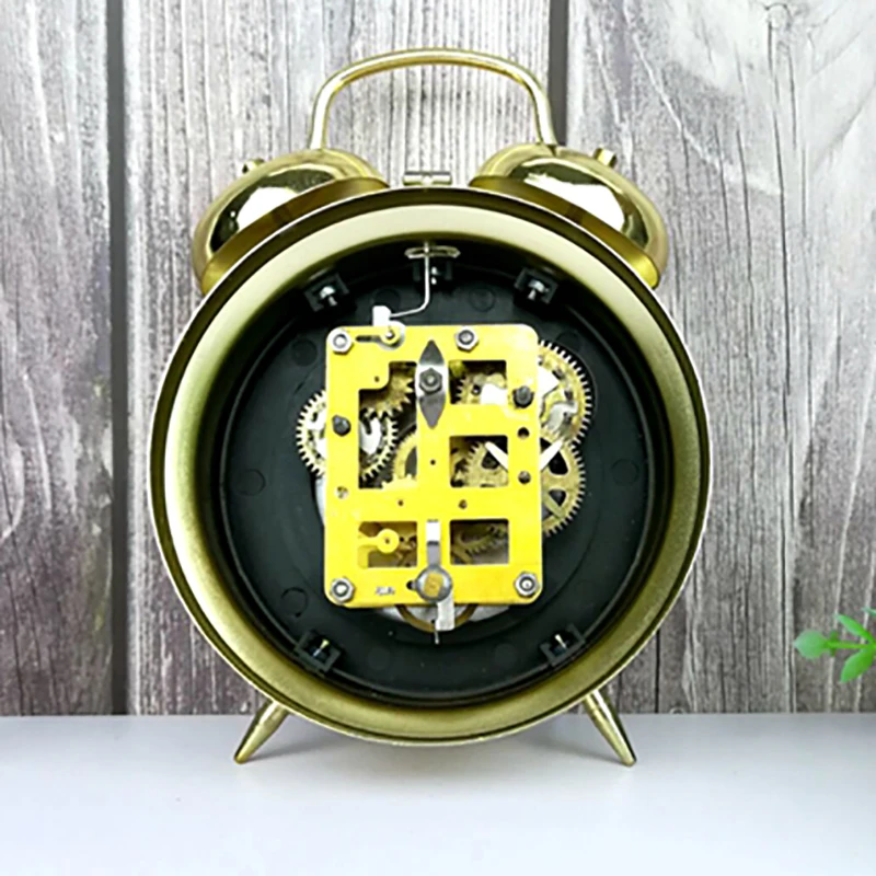 โลหะนาฬิกาปลุก Mechanical Cloc - Vintage Alarm Clock บทวิจารณ์และราคา