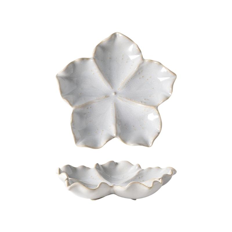 Y1UD เซรามิคดอกไม้รูปร่างเครื่ - Ceramic Trinket Dish บทวิจารณ์และราคา